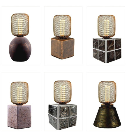 LED-pære - Moderne  GOLD metal - 4W - E27 - Dæmpbar