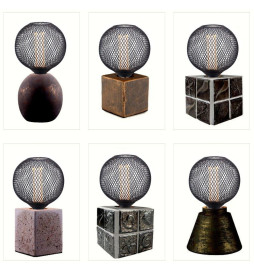 LED-pære - Moderne sort metal - 4W - E27 - G125 - Dæmpbar