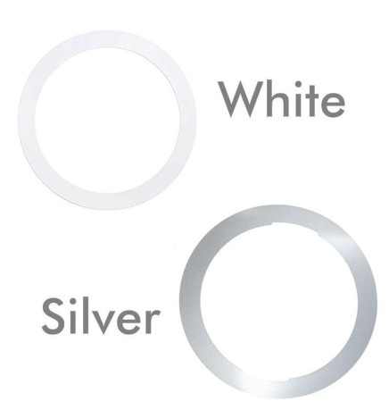 Cache-cercle blanc supplémentaire pour Downlight