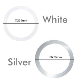 Supplementary White Hoop Cover for Downlight