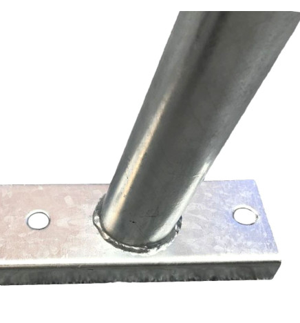 Soporte para Farola - para Columna y Pared- Acero Galvanizado - 50cm