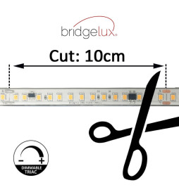 LED Strip 220V | 140xLED/m | 20m | SMD2835 | 2566Lm/M| 19W/M | IP67 | Cut every 10cm