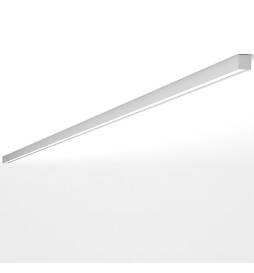 Profilé Aluminium - Blanc - POSTDAM - UGR17 Diffuseur Micro Prisme -2 Mètres - Réglette + Suspension