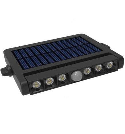 Adjustable Solar LED Spotlight - 5W - Motion sensor - 4000K