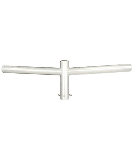 Cruceta de Acero de 2 Brazos - Acero Galvanizado