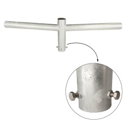 2-Arm-Stahl-Querträger - Feuerverzinkter Stahl