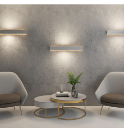 LED-Væglampe  - Lineær - WASHINGTON GRÅ - 0.44m - 0.94m - 1.44m - 1.94m - IP54