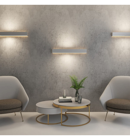 WASHINGTON GRIS - Applique Linéaire LED Saillie -0.44m - 0.94m - 1.44m - 1.94m - IP54