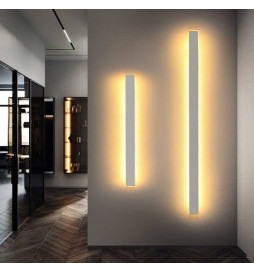 Aplique Lineal LED - WASHINGTON GRIS - 0.44m - 0.94m - 1.44m - 1.94m - IP54