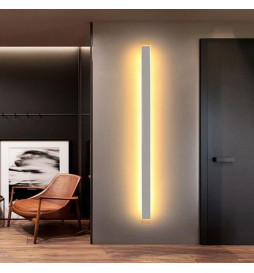 Applique LED Lineare - WASHINGTON GRIGIO - 0.44m - 0.94m - 1.44m - 1.94m - IP54