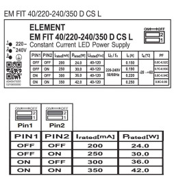 Integrated-LED Tri-Proof Light -  44W-38W-32W-25W -  OSRAM Driver - 150cm