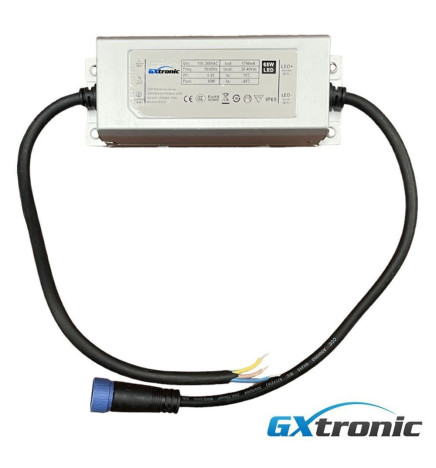 Driver for LED lys 65W - 1750mA  - IP65