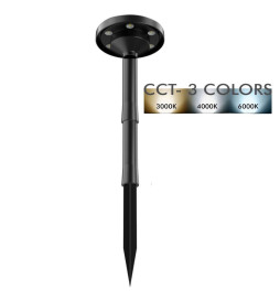 Solar Spike havebelysning LED - GENK - IP65 - CCT