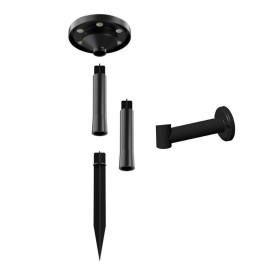 Grüne Solar-Gartenleuchte LED  - GENK -  IP65 - CCT