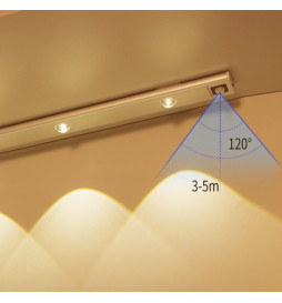LED-Lampe - Wiederaufladbar mit Sensor - Lithium