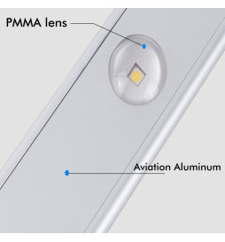 LED-lampe - Genopladelig med sensor - Lithium