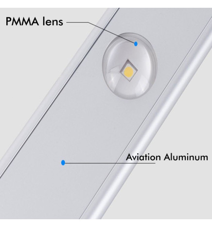 Lampe Capteur Rechargeable à DEL - Lithium