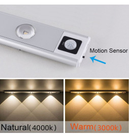 LED-Lampe - Wiederaufladbar mit Sensor - Lithium