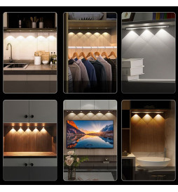 Lampada LED - Ricaricabile con Sensore - Litio