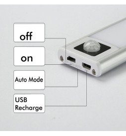 Lámpara Sensor Recargable LED - Lítio
