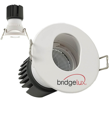 LED Downlight-15W - Justerbar - TEKNISK HVIT - CRI+92 - UGR13