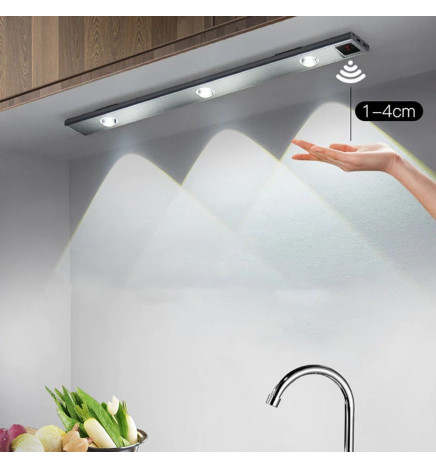 LED-lampa - Laddningsbar med sensor - Litium