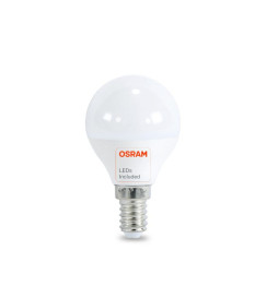 Lampadina LED 6W E27 G45 220º - OSRAM Chip