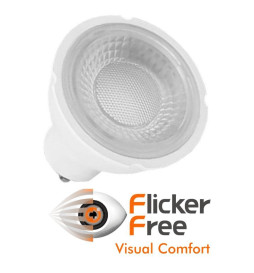 Dichroitische 6W LED SMD 38° GU10 - Osram Chip