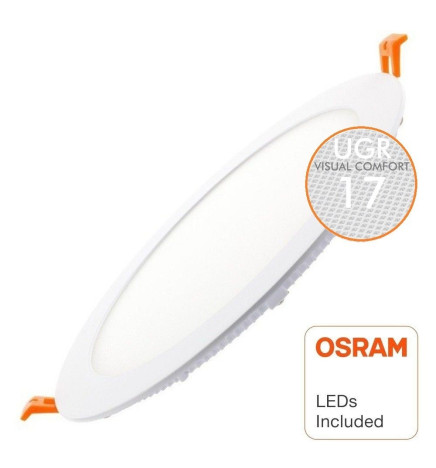 Downlight Slim LED Rond 24W - UGR17 - OSRAM CHIP DURIS E 2835