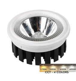 LED-lamppu AR111 - 24W -22W - 20W -18W - CRI +92 - VALITTAVA VÄRI - CCT
