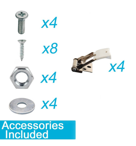 Upotettu runko - 30x60 cm LED-paneeli