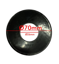 Coupling support for LED street lamp - 70mm