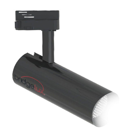 LED Tracklight  30W  BERNA Chrome Black  DIMMABLE  DOB DRIVERLESS  24º