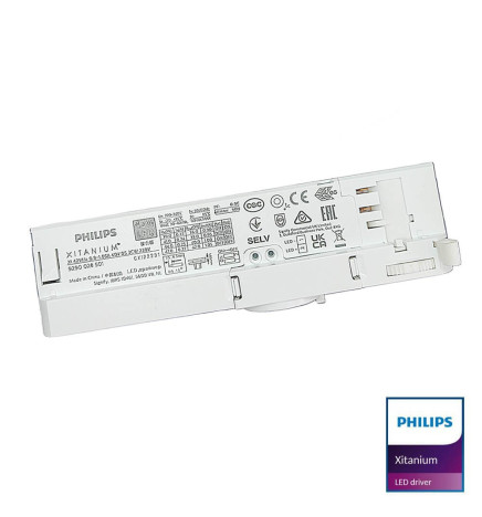 LED-driver - Philips XITANIUM - for trefaset spor XI 36W-42W/a0.9-1.05A 40V DS 3CW 240V - 5 års garanti