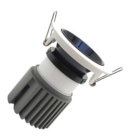 Encastré LED 15W - Orientable -BLANC - NOIR - CRI+92 - UGR13