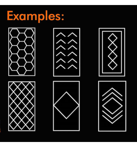 LED Batten - ARTISTIC - 40W - OSRAM CHIP - Exclusive and Customizable Ceilings - 120cm