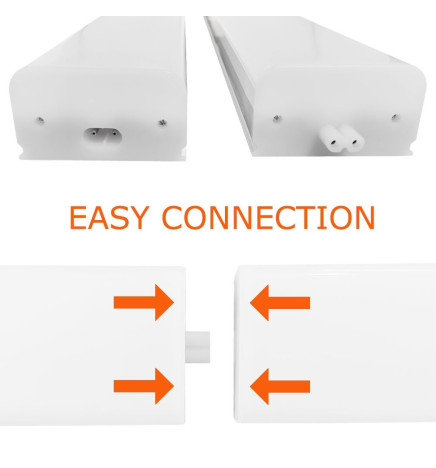 LED-batten - KUNSTNERISK -40W- OSRAM CHIP - Eksklusive og tilpassbare tak - 120cm