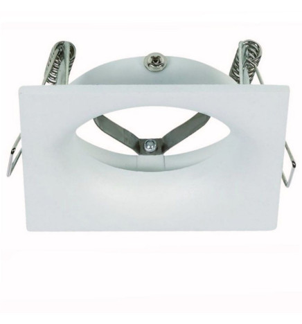 LED Ramme fast hvit  GU10-MR16