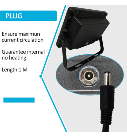 Foco Proyector Exterior SOLAR LED 100W AVANT LUMILEDS - 5700K