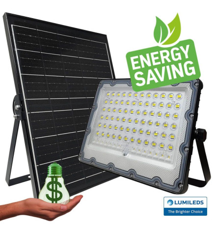 Solcelle LED Projektør Udendørs 200W - AVANT LUMILEDS - 5700K