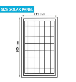 LED-Strålkastare Utomhus SOLCELLE 100W - AVANT LUMILEDS - 5700K