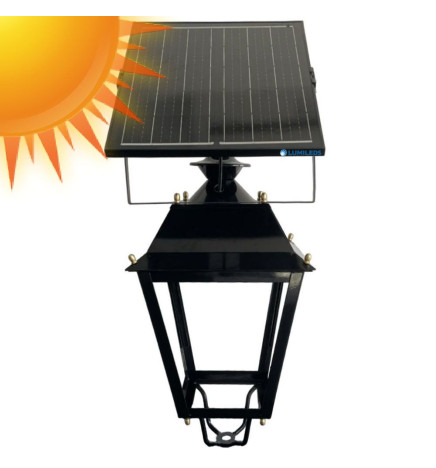 Farol  LED Villa SOLAR 300W Chip LUMILEDS - Aço