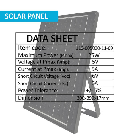 LED-Strålkastare Utomhus SOLCELLE 200W - AVANT LUMILEDS - 5700K