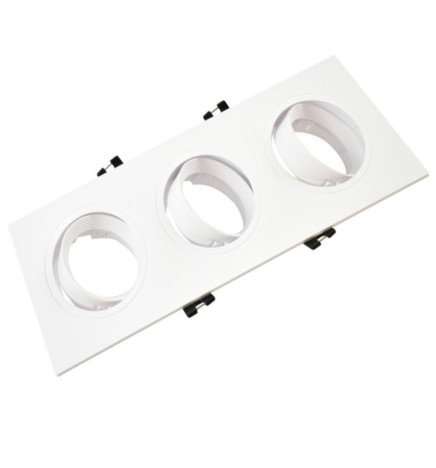 Anneau  blanc orientable pour GU10