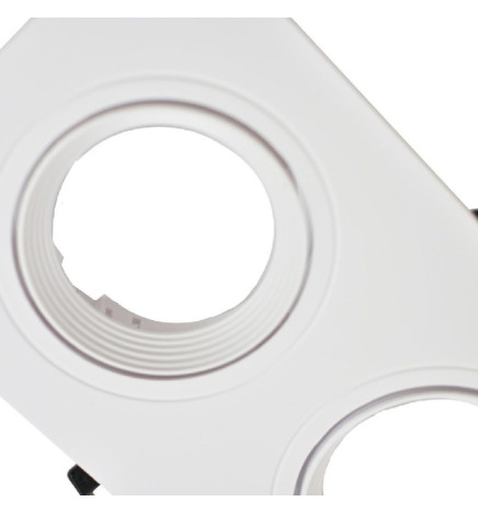 Einstellbarer Quadratischer Kreisring für  GU10