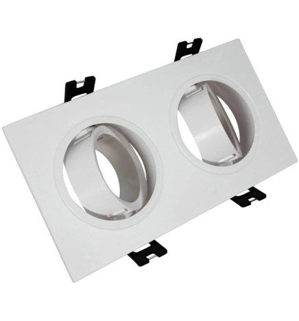 Einstellbarer Quadratischer Kreisring für  GU10