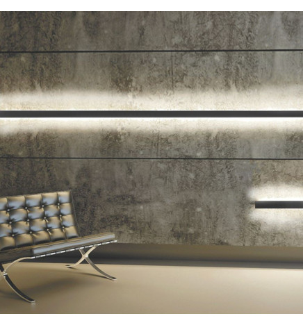 Applique LED lineare - WASHINGTON NERO - 0.5m - 1m - 1.5m - 2m - IP54