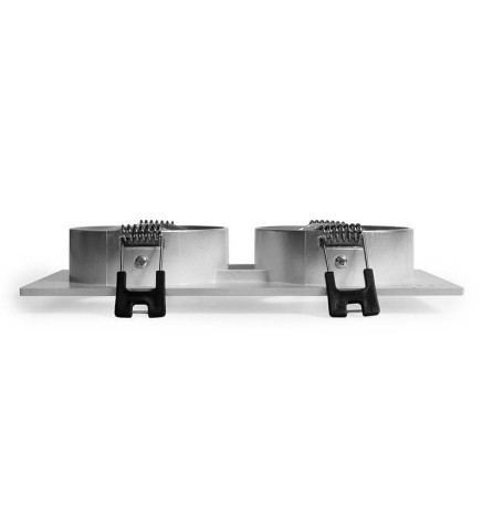 BLACK Ring Frame - DOUBLE - adjustable for GU10