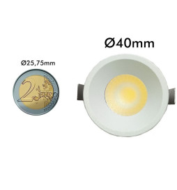 Downlight  LED 5W - Blanc -  Bridgelux Chip -  UGR13