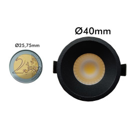 5W LED Downlight - Black - Bridgelux Chip -  UGR13